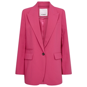 Co'couture VolaCC Single Oversize Blazer, Flash Pink  